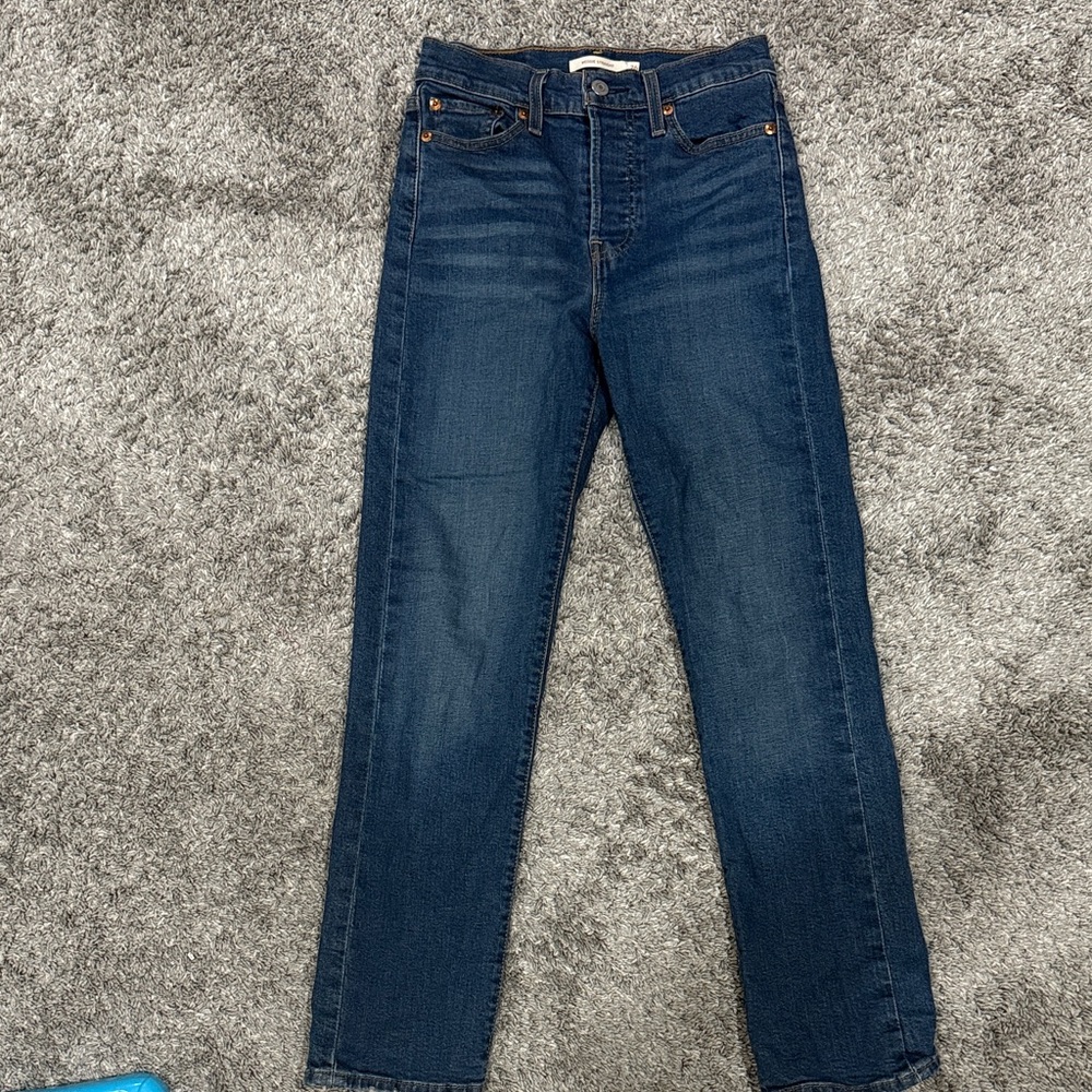 Levi's Women's High Rise Jeans - Dark Blue